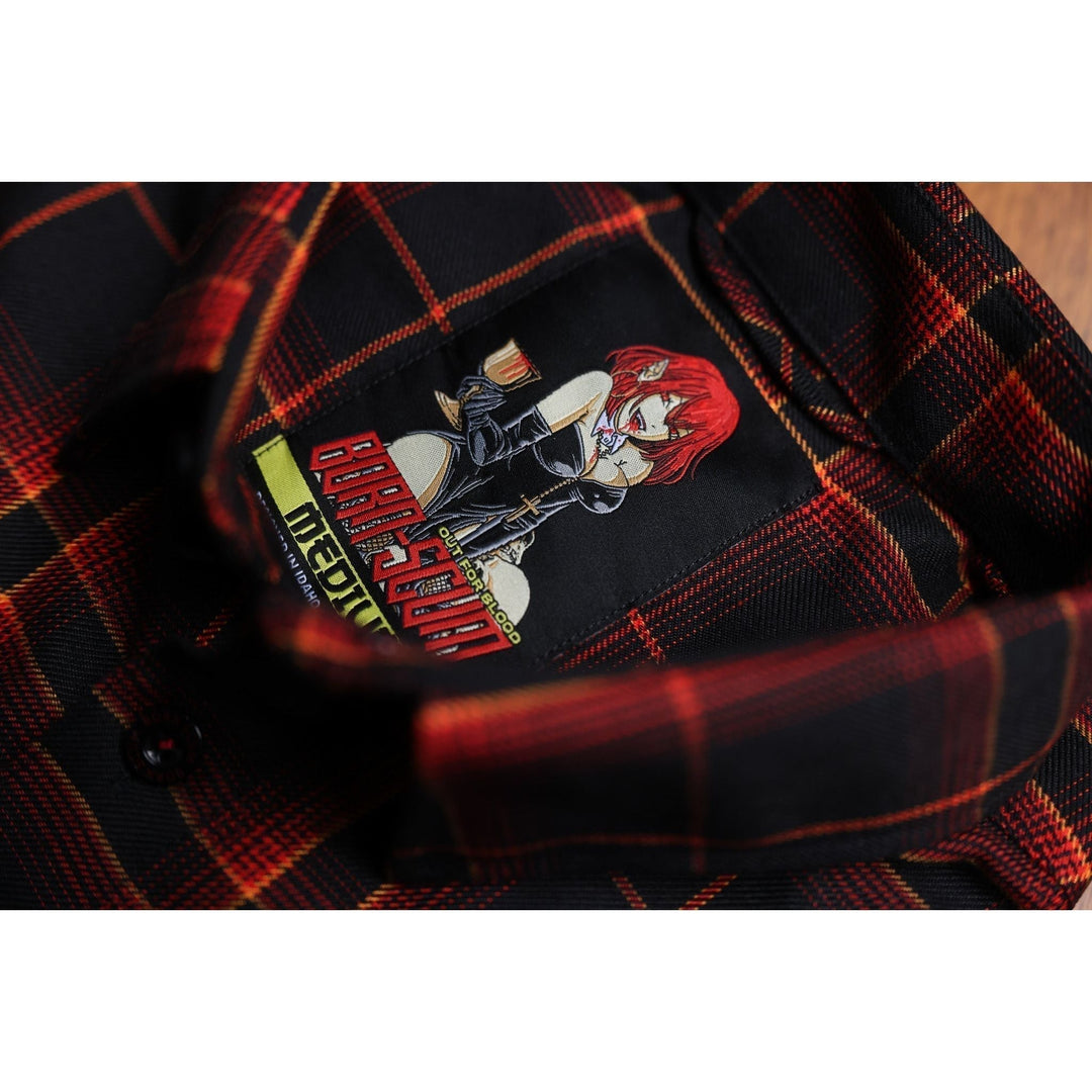 Why Do Flannel Shirts Have Hidden Collar Buttons? - Born Scum