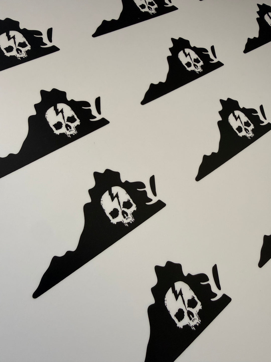 SKULL LOGO STATE STICKERS