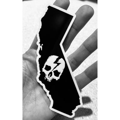 SKULL LOGO STATE STICKERS