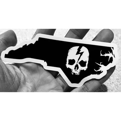 SKULL LOGO STATE STICKERS