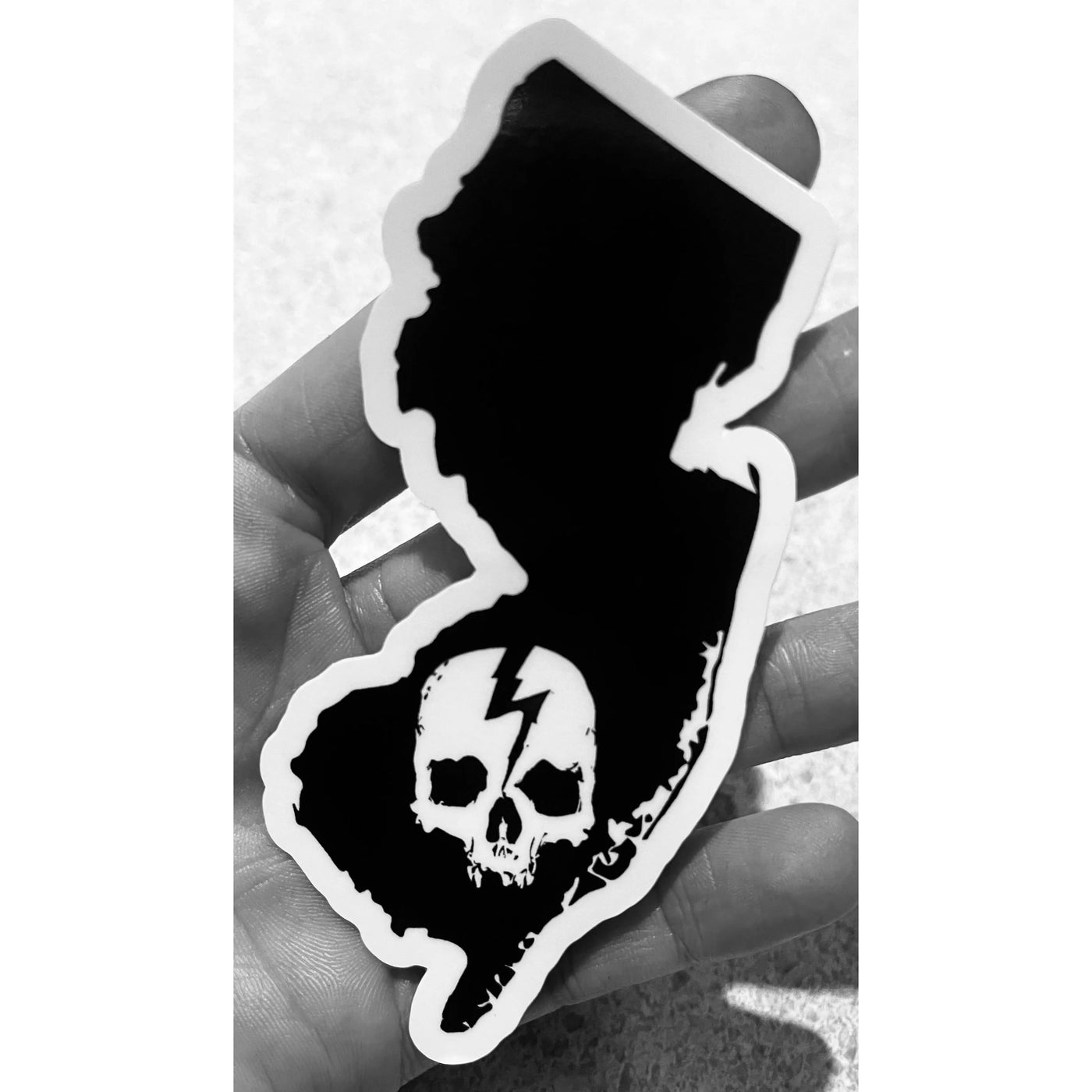 SKULL LOGO STATE STICKERS