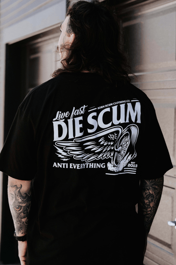 ANTI EVERYTHING T - SHIRT - Born Scum