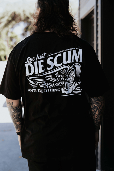 ANTI EVERYTHING T - SHIRT - Born Scum