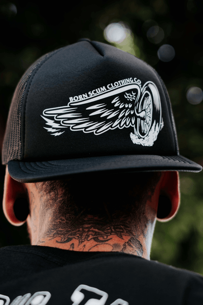 ANTI EVERYTHING TRUCKER HAT - Born Scum