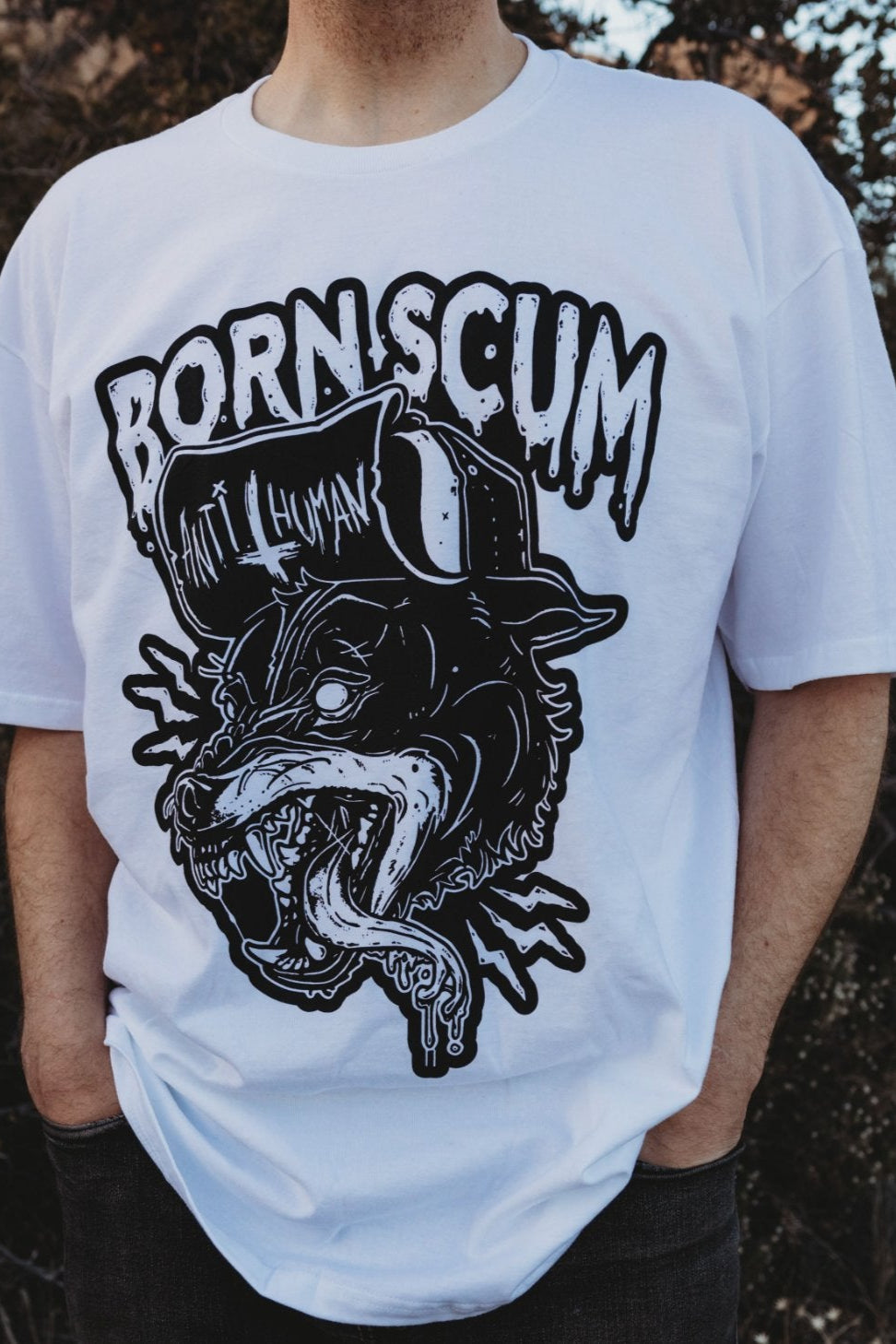 Anti Human Limited T-Shirt - Born Scum