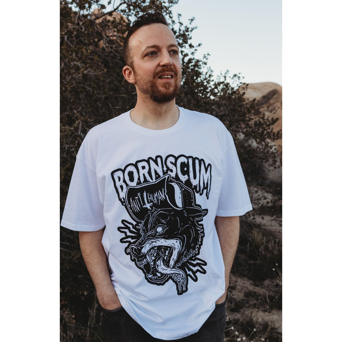 Anti Human Limited T-Shirt - Born Scum