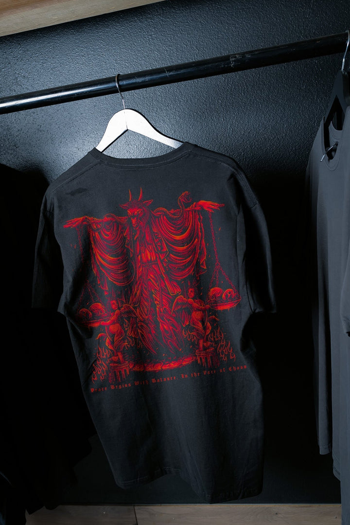BALANCE IN CHAOS T - SHIRT - Born Scum