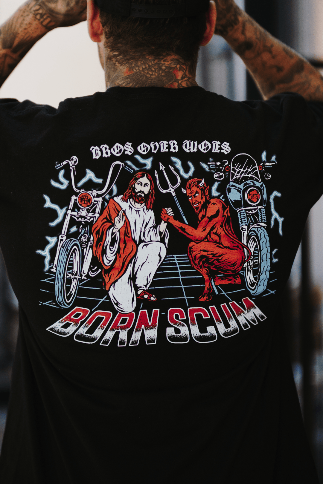BROS T - SHIRT - Born Scum