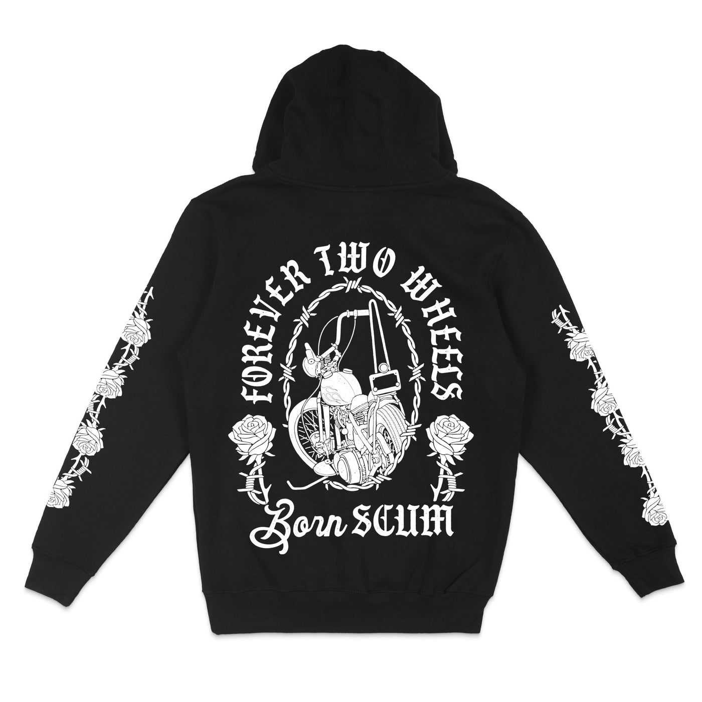 CHOPPER ROSE HOODIE - Born Scum