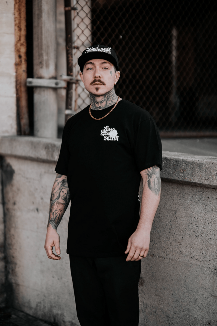 Chopper Rose Heavyweight Tee | USA Cotton – Born Scum – Born Scum