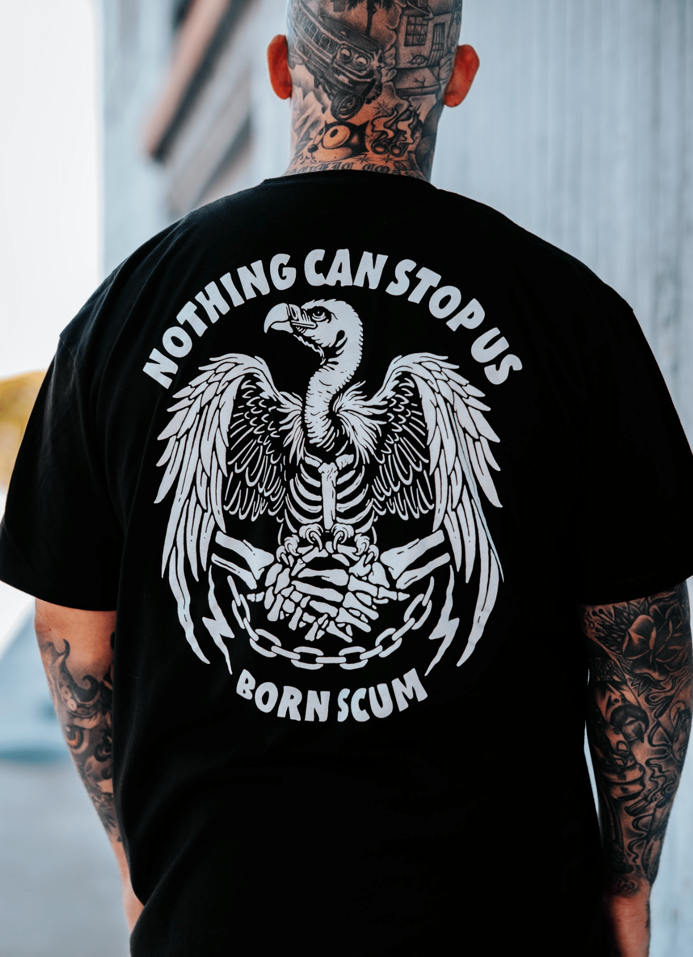 CLUTCH OF DEATH T - SHIRT - Born Scum