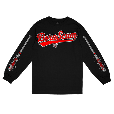 COUNT ME OUT LONG SLEEVE T - SHIRT - Born Scum