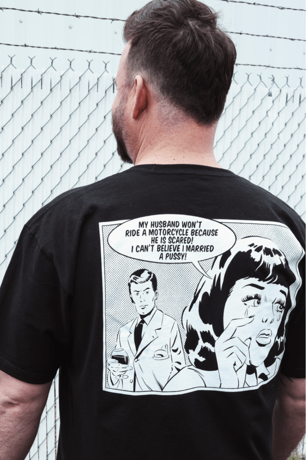 COWARD T - SHIRT - Born Scum
