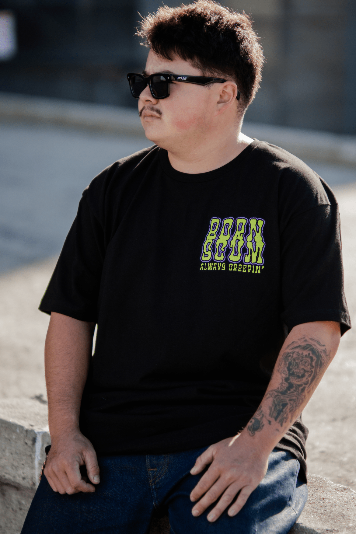 CREEPIN' T - SHIRT - Born Scum