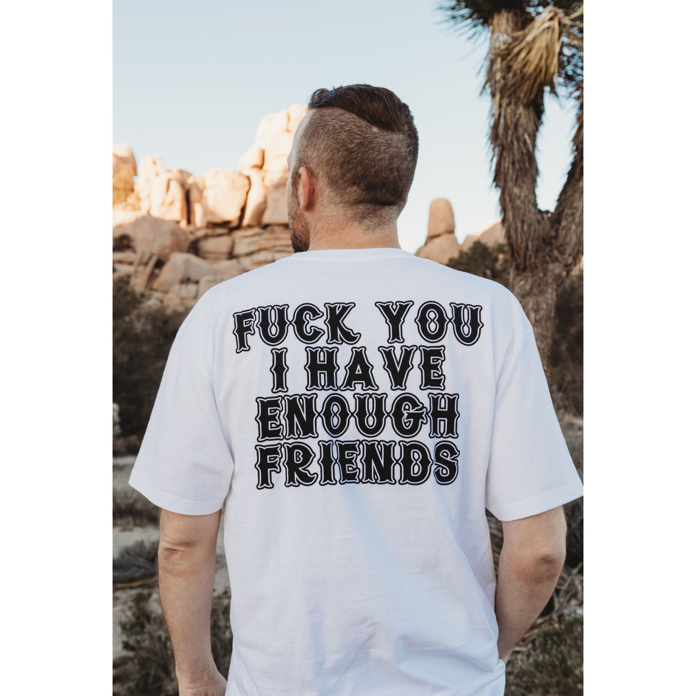 Enough Friends Limited T-Shirt - Born Scum