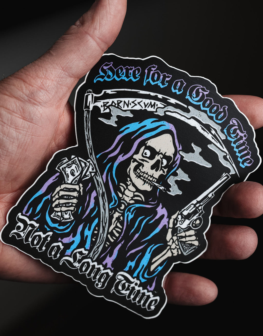 GOODTIME STICKER - Born Scum