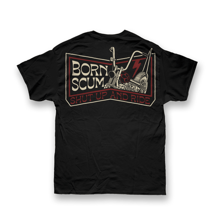 HARD TAIL T - SHIRT - Born Scum