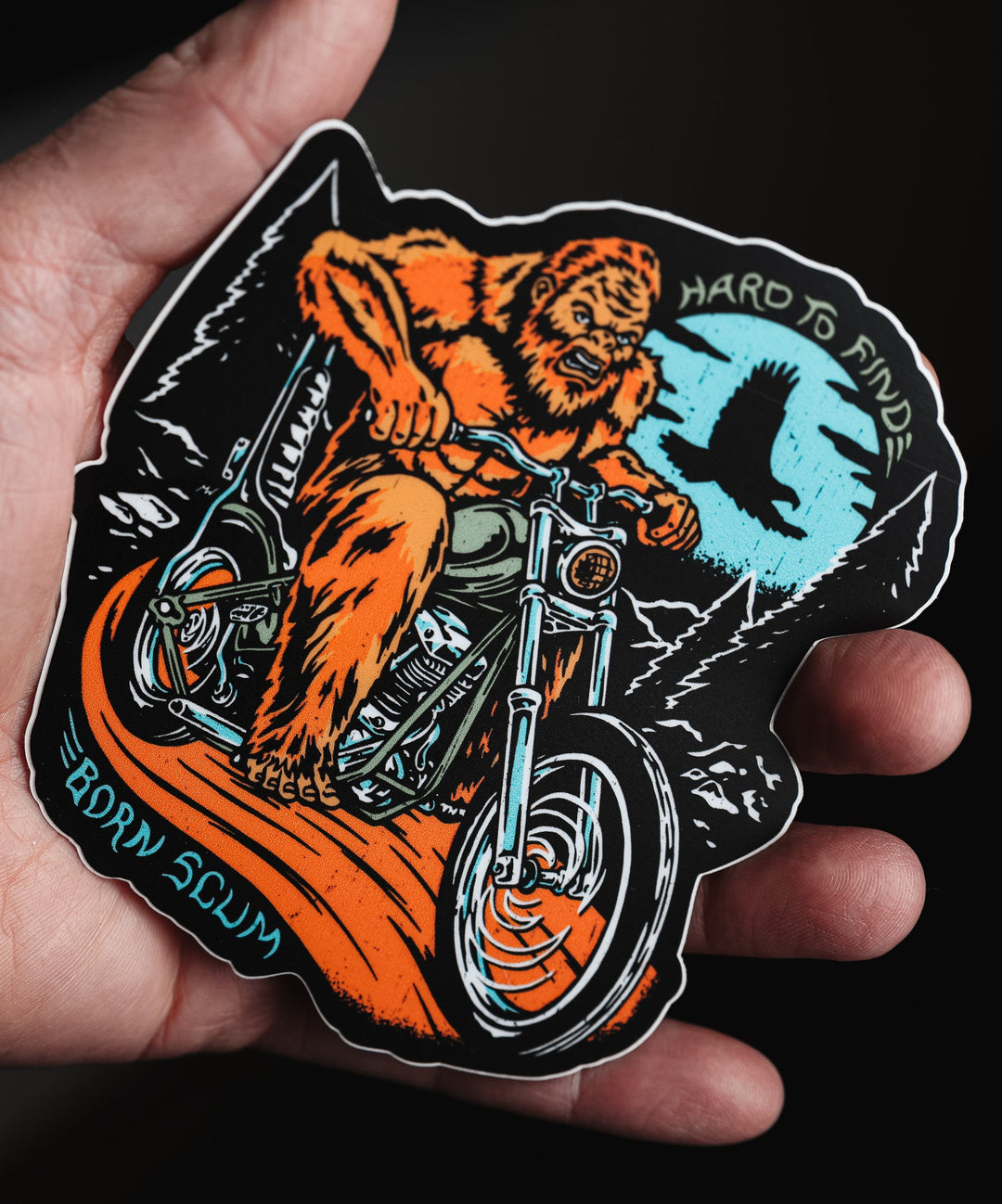 HARD TO FIND STICKER - Born Scum