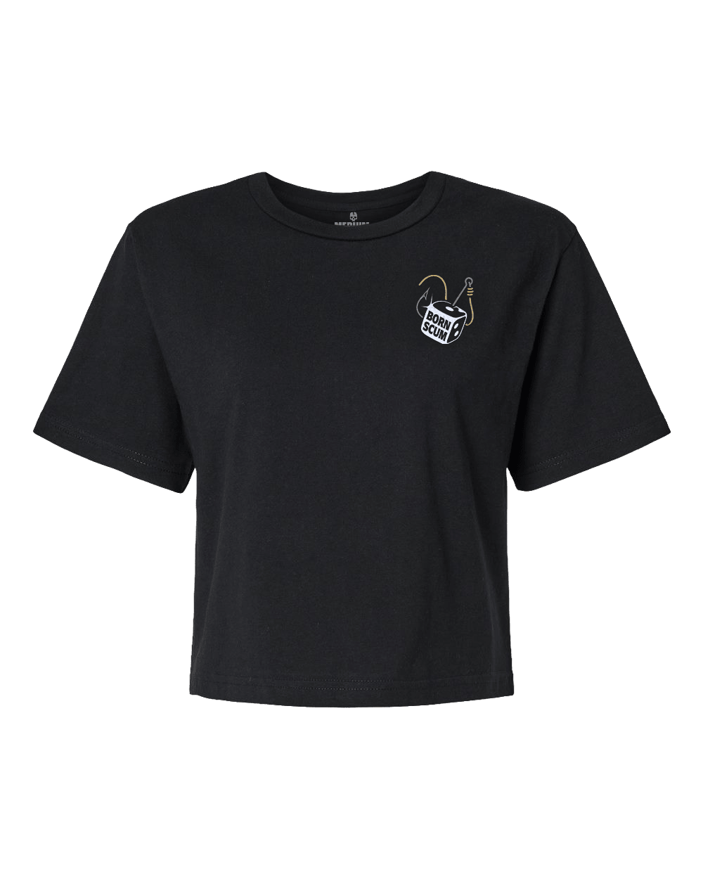 HOOKED ON HURDLES CROP T-SHIRT - Born Scum