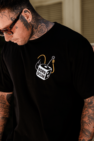 HOOKED ON HURDLES T - SHIRT - Born Scum