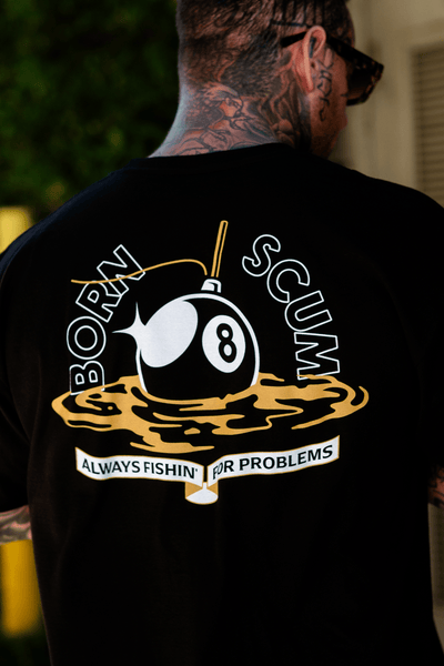 HOOKED ON HURDLES T - SHIRT - Born Scum