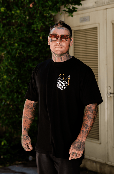 HOOKED ON HURDLES T - SHIRT - Born Scum