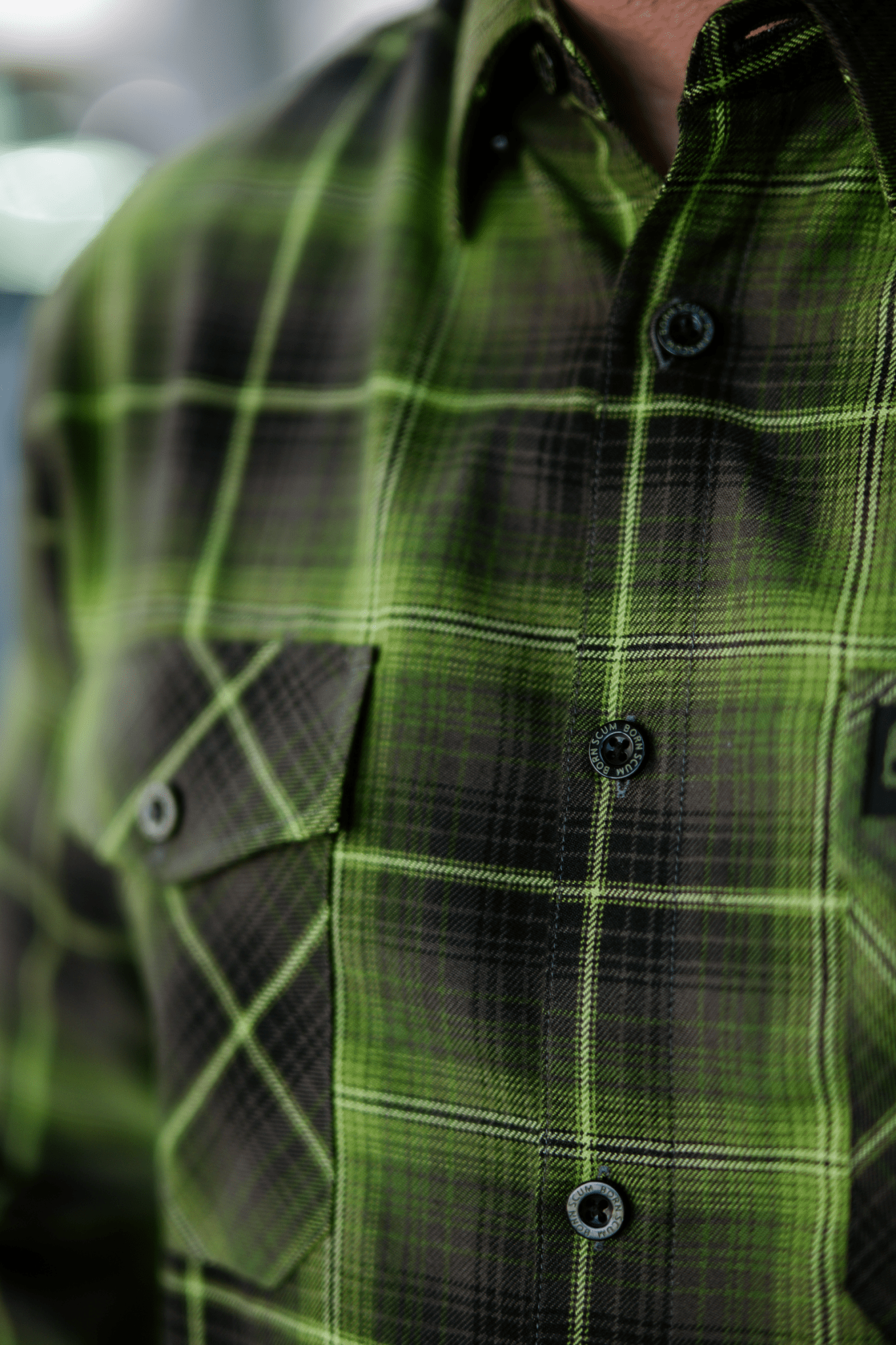 HOTBOX FLANNEL - Born Scum