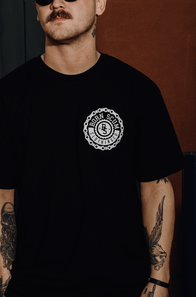 KEEP HARDCORE NEGATIVE T - SHIRT - Born Scum