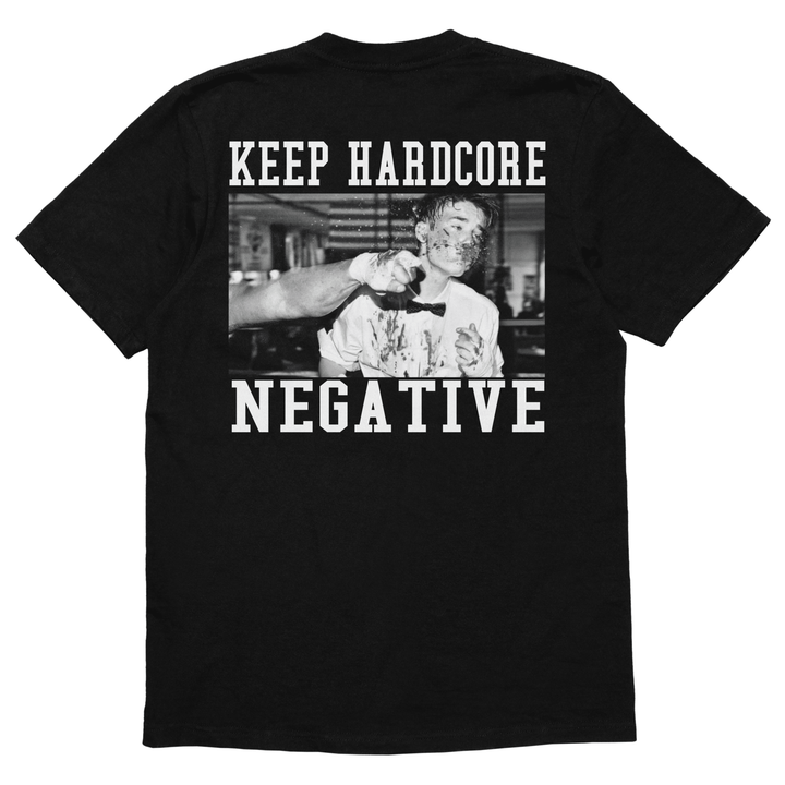 KEEP HARDCORE NEGATIVE - USA HEAVY TEE - Born Scum