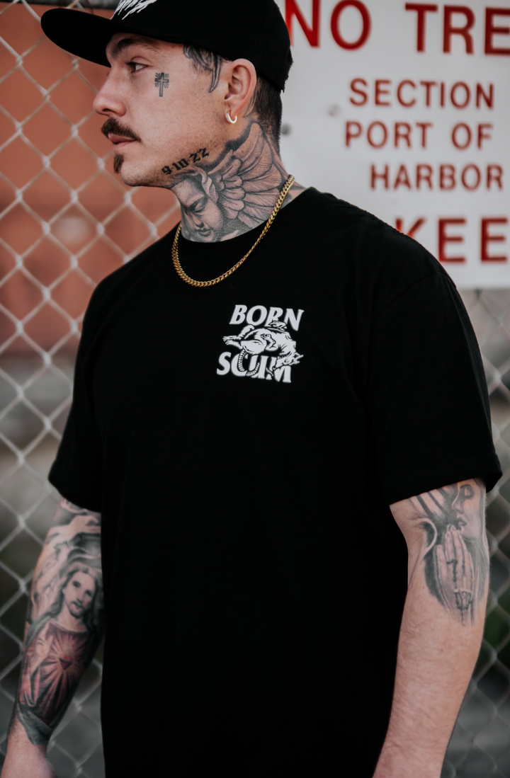 KEEP YOUR MOUTH SHUT T - SHIRT - Born Scum
