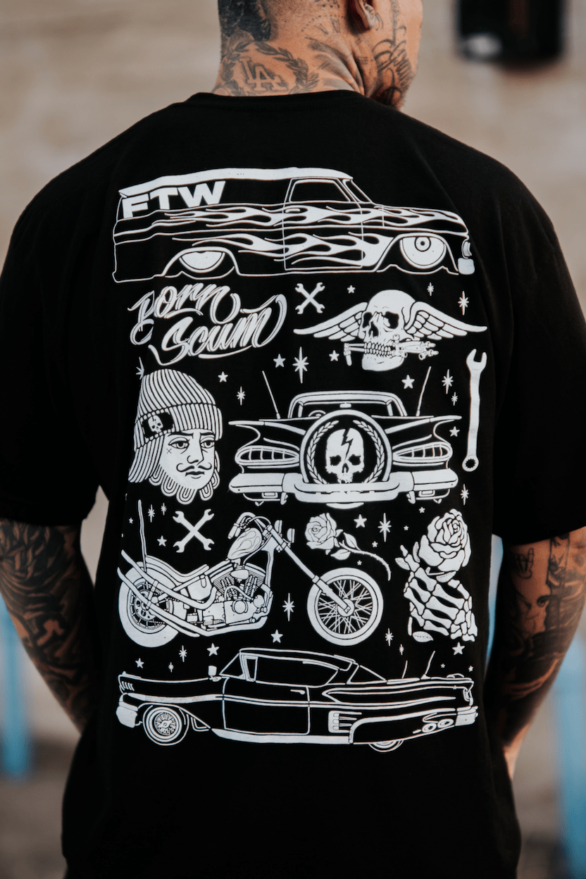 LOWCLASS T - SHIRT - Born Scum