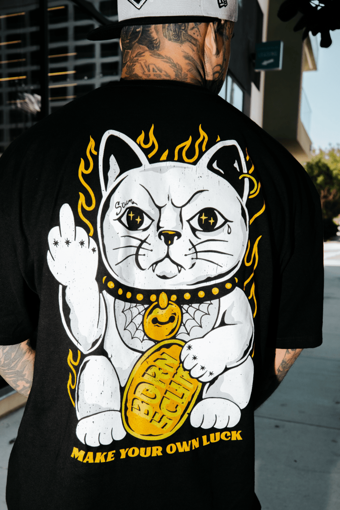 LUCK BREAKER - T SHIRT - Born Scum