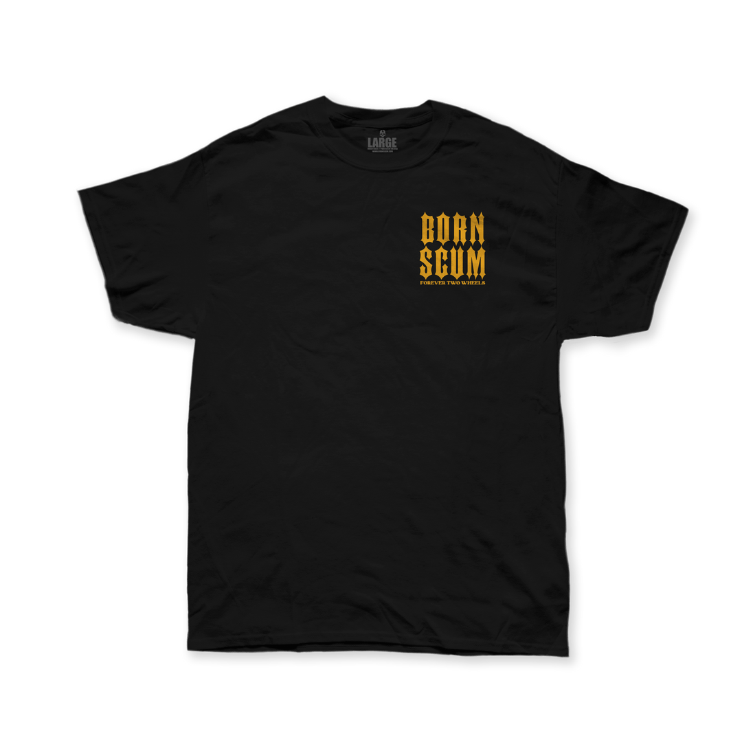 Midnight Ride Heavyweight Tee | USA Cotton – Born Scum