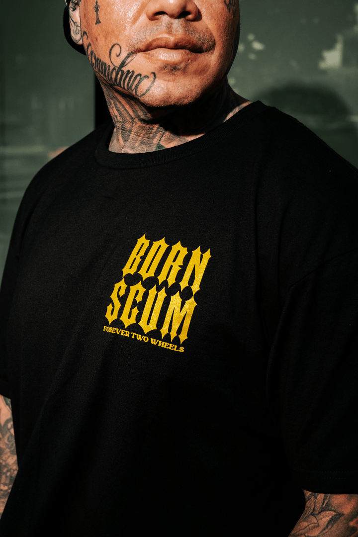 Midnight Ride Heavyweight Tee | USA Cotton – Born Scum