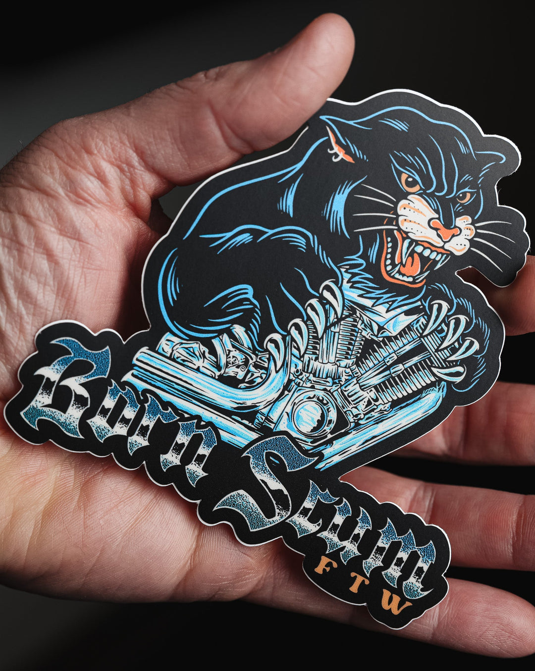 NIGHT PROWLER STICKER - Born Scum