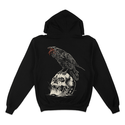 NIGHT RAVEN HOODIE - Born Scum