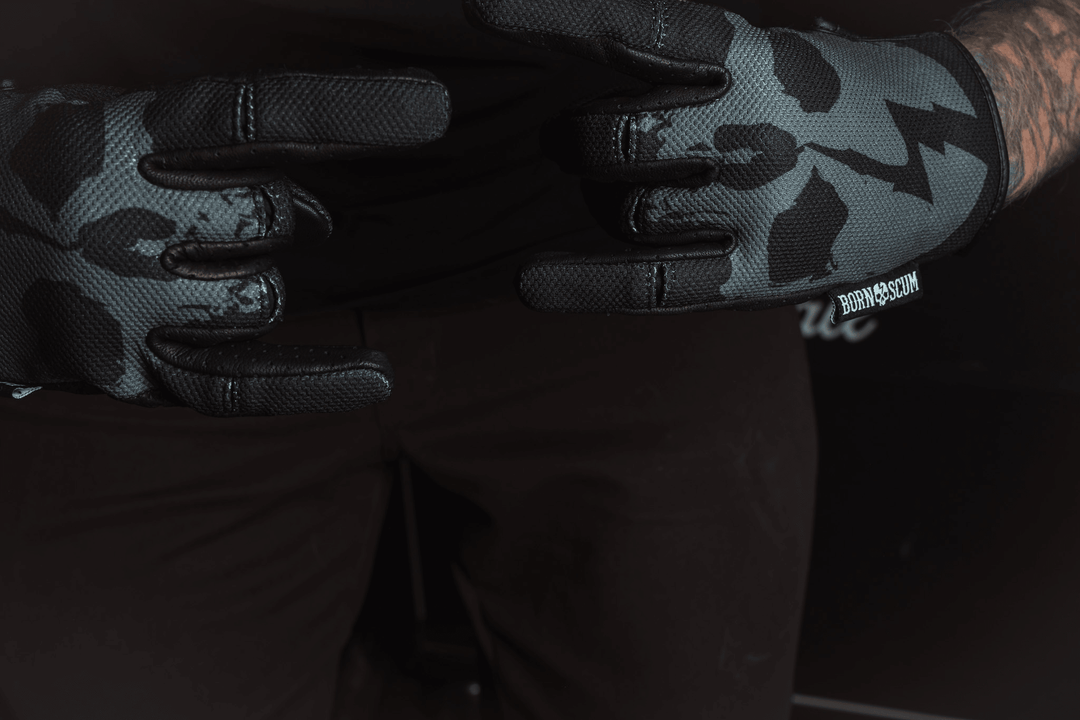 OG MX GLOVES GRAY - Born Scum