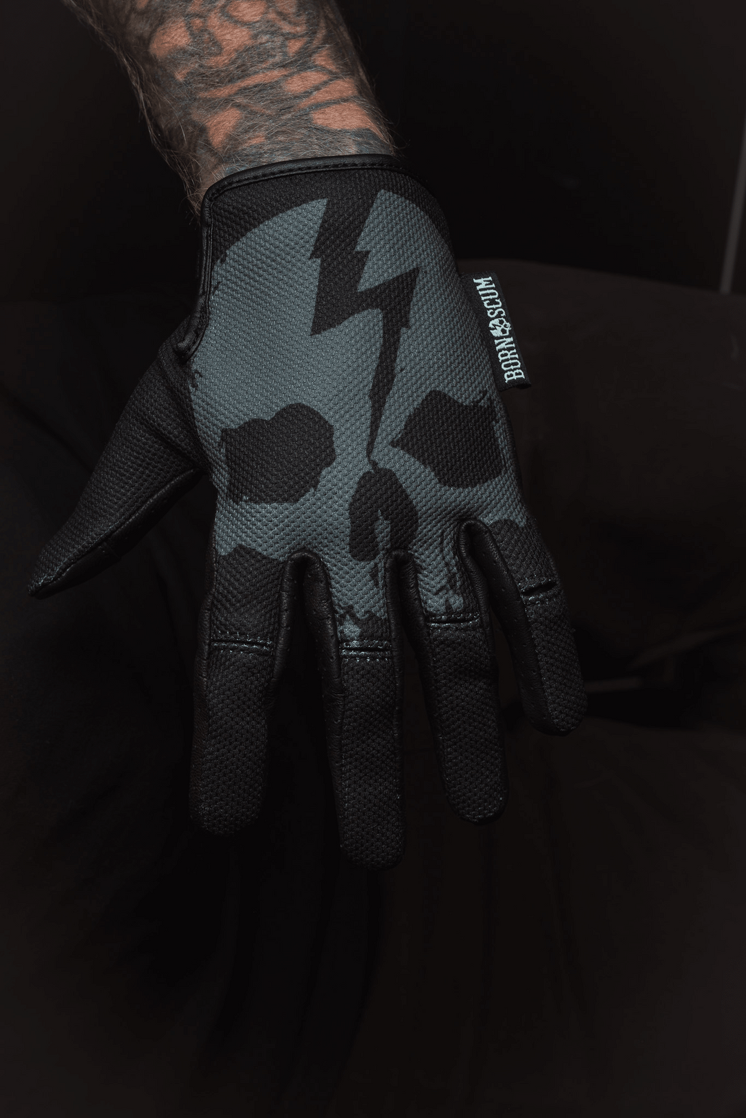 OG MX GLOVES GRAY - Born Scum