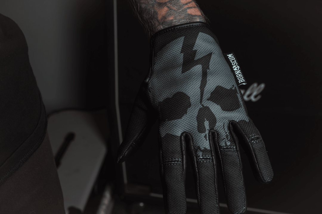 OG MX GLOVES GRAY - Born Scum