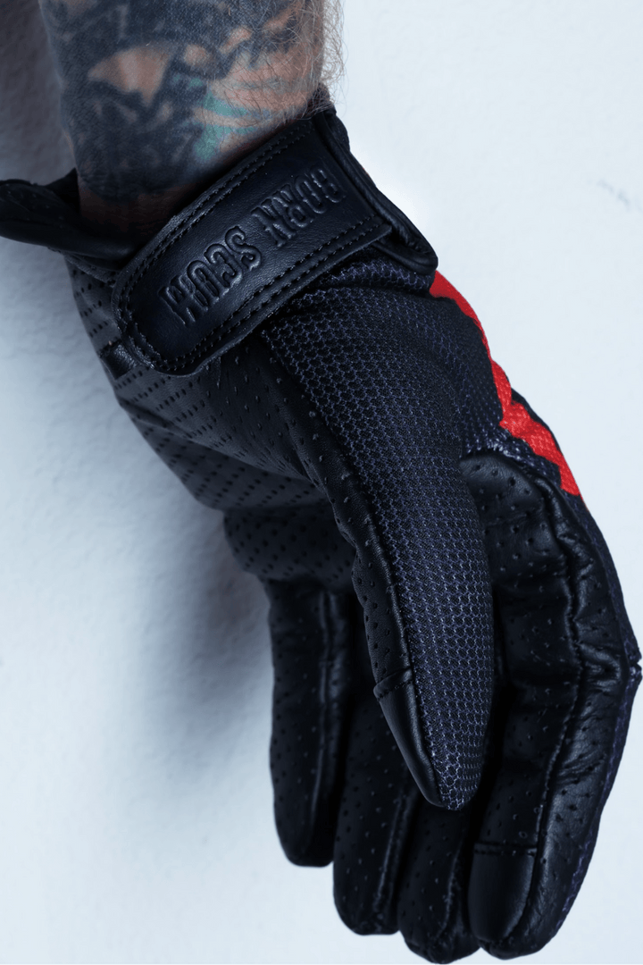 OG MX GLOVES RED - Born Scum
