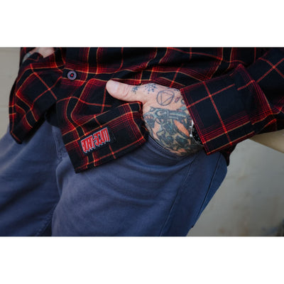 OUT FOR BLOOD FLANNEL - Born Scum