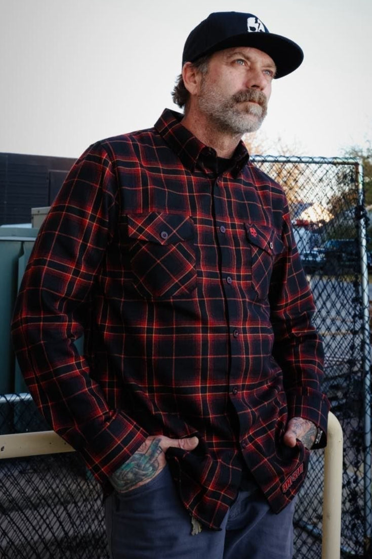 OUT FOR BLOOD FLANNEL - Born Scum