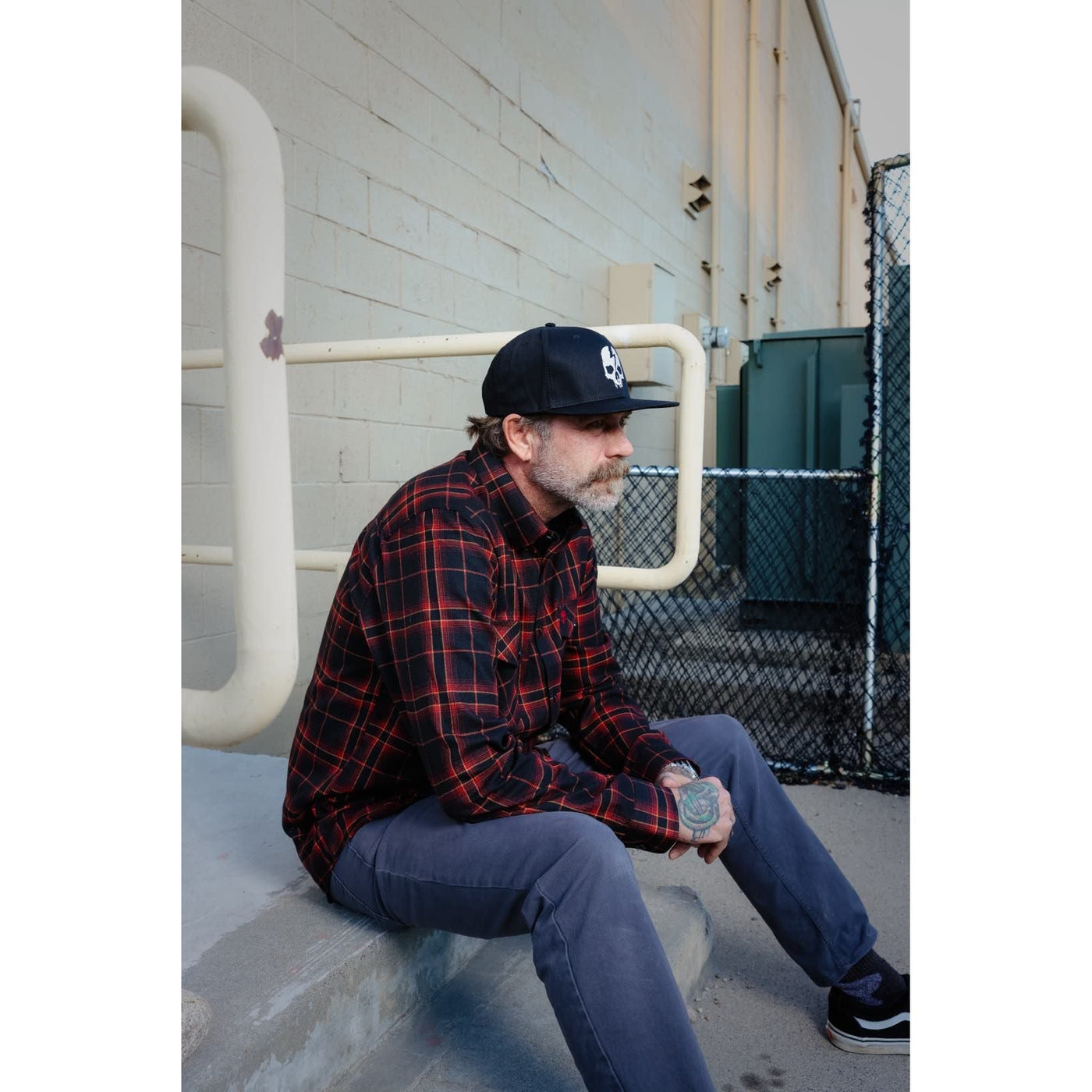 OUT FOR BLOOD FLANNEL - Born Scum