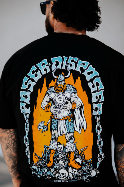 POSER DISPOSER T - SHIRT - Born Scum