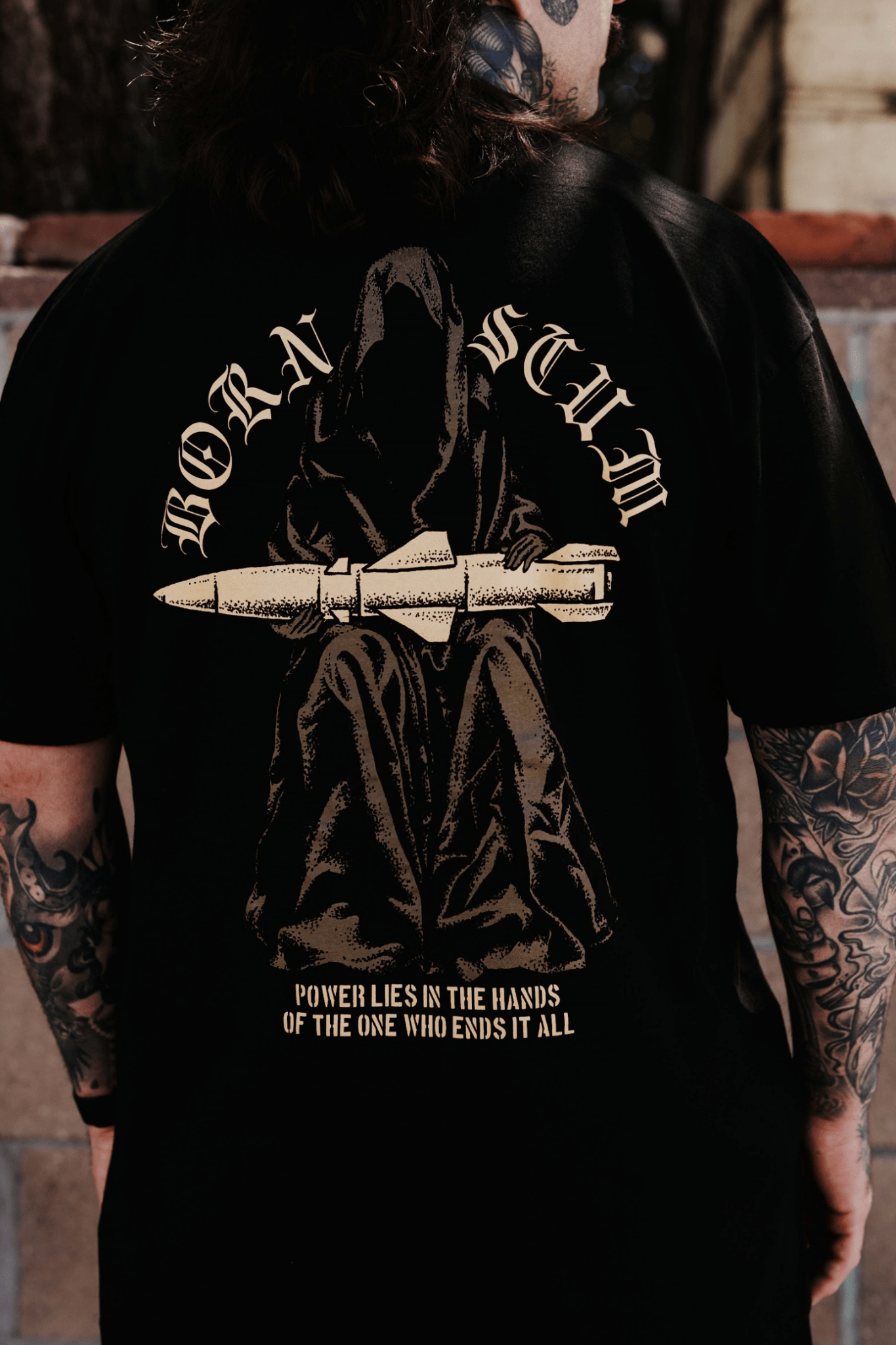 POWER LIES T - SHIRT - Born Scum