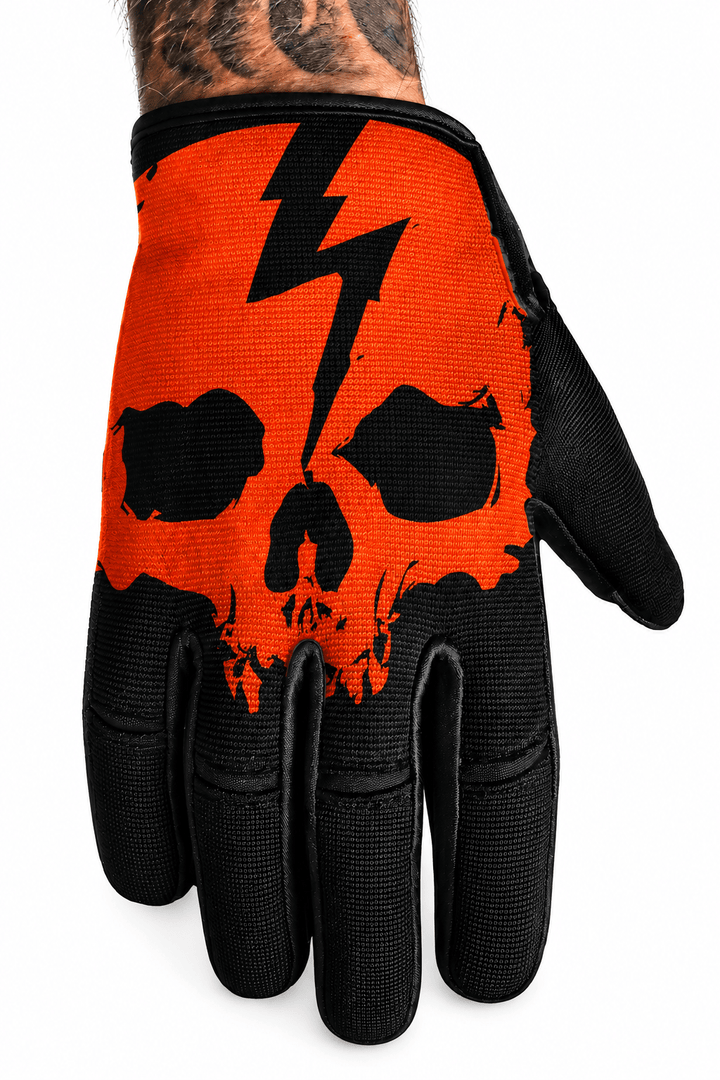 PRE-ORDER OG MX GLOVES ORANGE - Born Scum