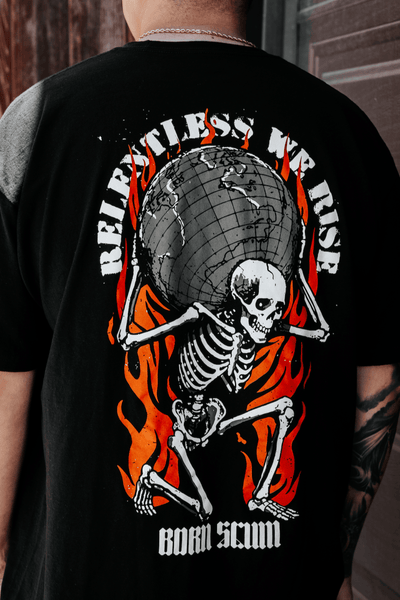 RELENTLESS T - SHIRT - Born Scum