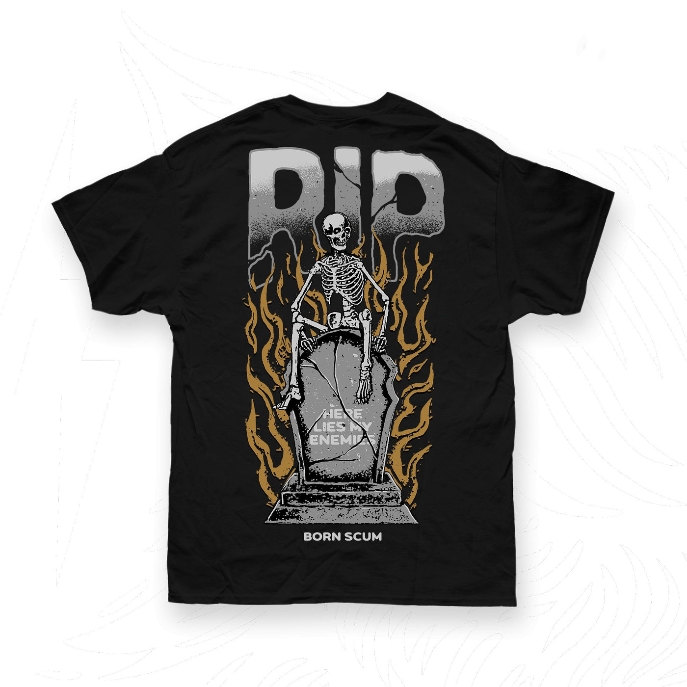 R.I.P. T - SHIRT - Born Scum