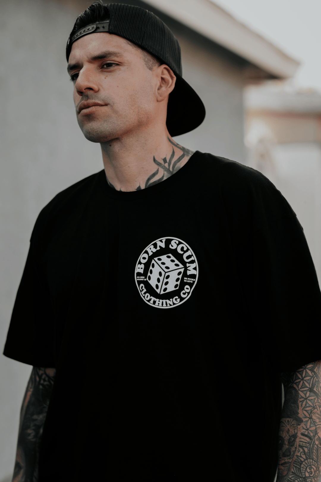 ROLL THE DICE T - SHIRT - Born Scum