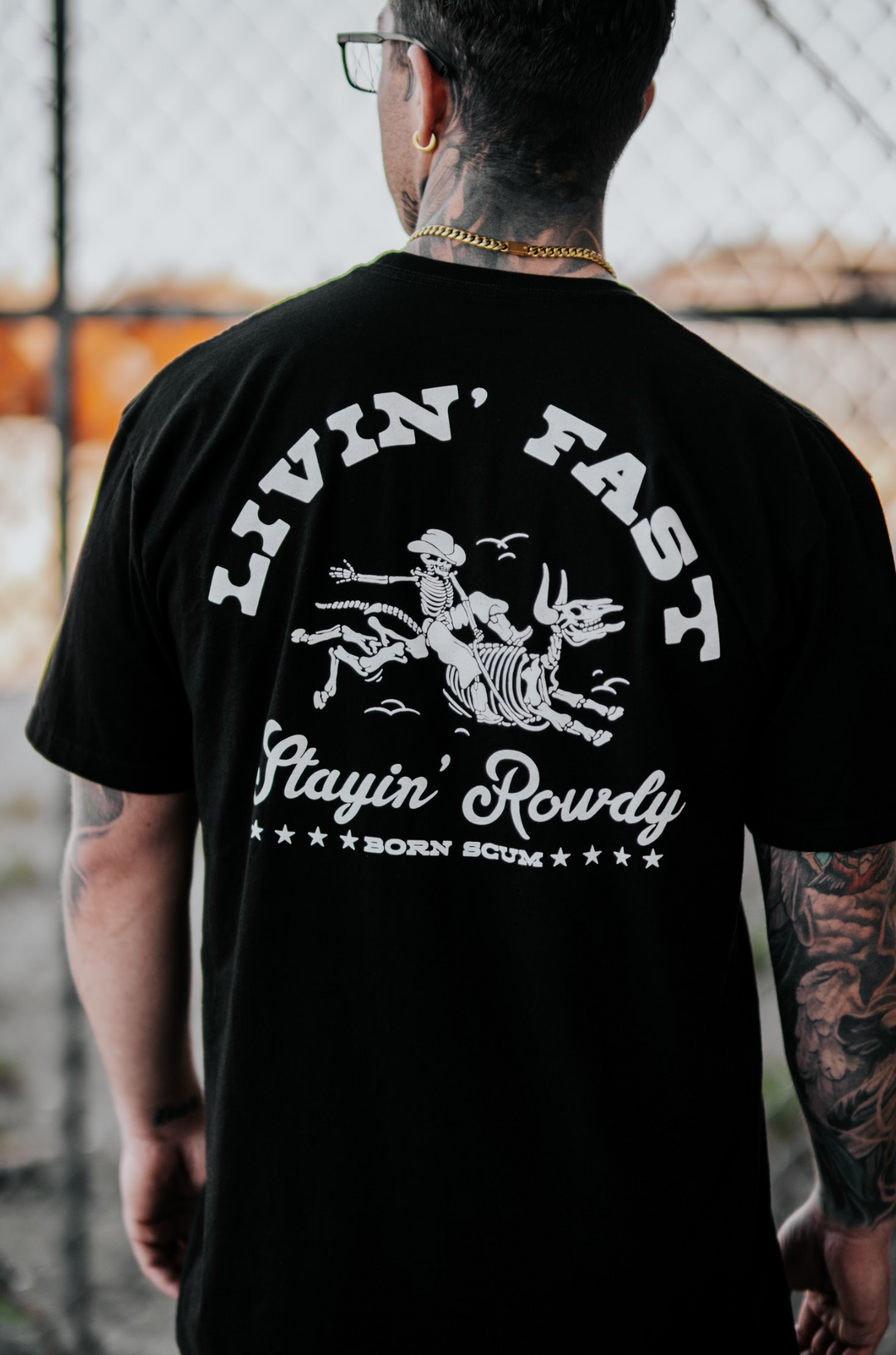 ROWDY T - SHIRT - Born Scum